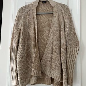 Tan cardigan